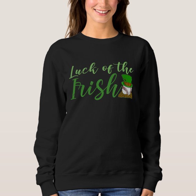 Sweatshirt St Patrick's Day Irish Ireland Booze Gaelic Drinki (Devant)