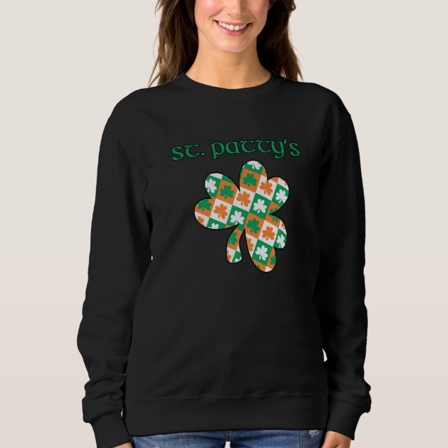 Sweatshirt St Patty's Irish Celtic Gaelic St Patricks Day Ire (Devant)