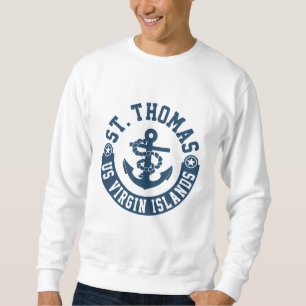 Sweatshirt St Thomas USA. Les Îles Vierges