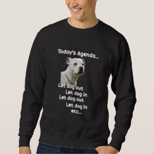Sweatshirt Staffy Staffordshire Bull Terrier drôle animal de