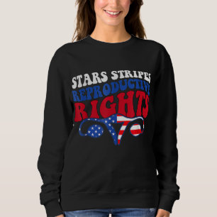 Sweatshirt Stars Stripes Droits de reproduction Drapeau améri