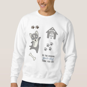 Sweatshirt Stick de chien mignon ensemble Alaska Husky Lover