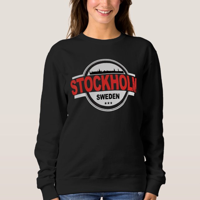 Sweatshirt Stockholm Suède (Devant)