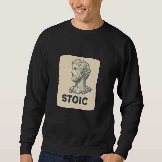 Sweatshirt Stoic Inspiration for Everyday Life (Devant)