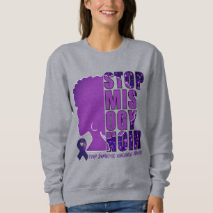 Sweatshirt STOP MISOGYNOIR Sensibilisation à la violence dome