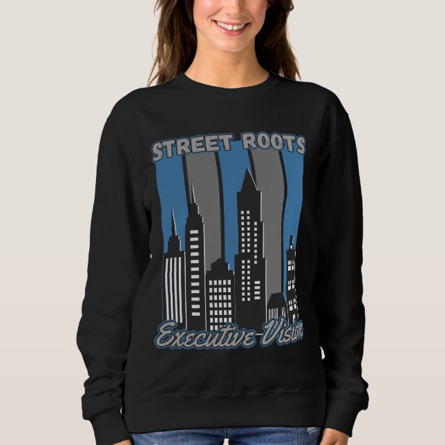 Sweatshirt Street Roots Executive Vision™ Pouvoir discret hér (Devant)
