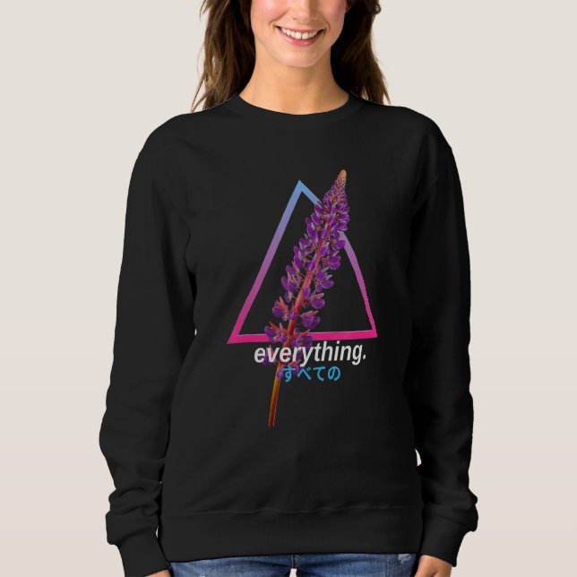 Sweatshirt Streetwear Aesthetic Japanese Inspired Everything  (Devant)