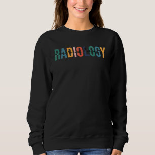 Sweatshirt Style Radiologie Boho Rétro Radiologue