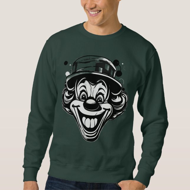 Sweatshirt Styles sourire design de t-shirt (Devant)
