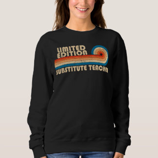 Sweatshirt SUBSTITUER ENSEIGNANT Funny Titre du travail Profe