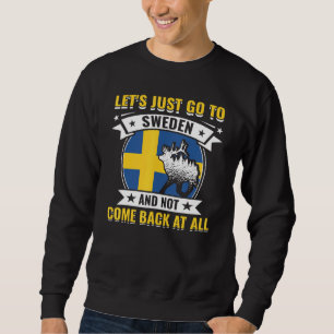 Sweatshirt Suède Scandinavie Stockholm Suède Suède