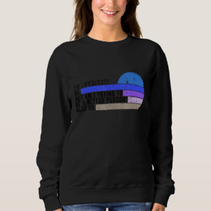 Sweatshirt Suis-Je Parfait Non Veux-Je Être Une Personne Meil