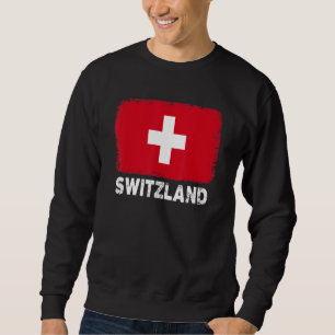 Sweatshirt Suisse - Drapeau Soutien Suisse Femmes Hommes