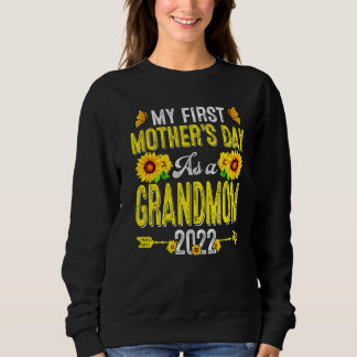 Sweatshirt Sunflower Ma première fête des mères en tant que p