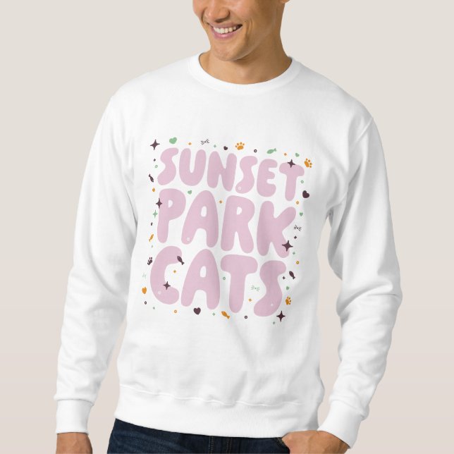 Sweatshirt | Sunset Park Cats | Cat Rescue (Vorderseite)