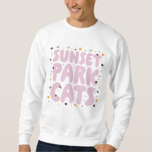 Sweatshirt Sunset Park Katzen Katzenrettung