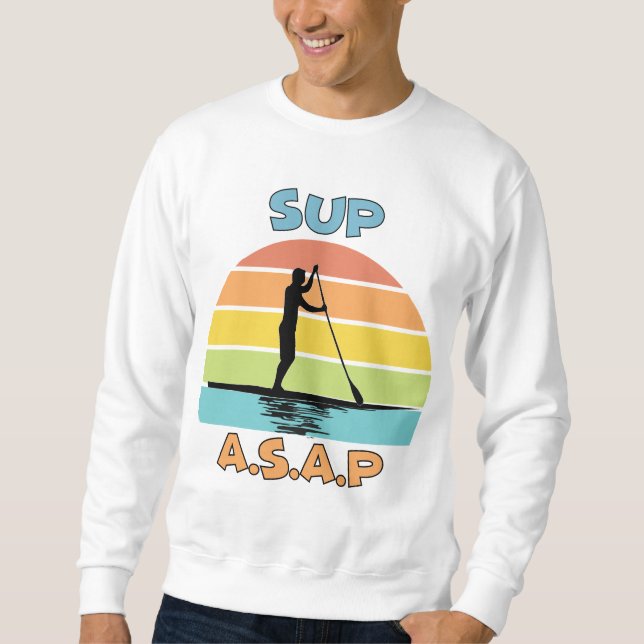 Sweatshirt SUP ASAP Stand Up Paddling (Devant)