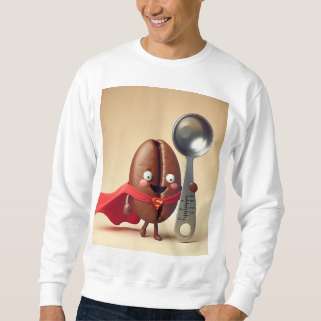 Sweatshirt Super Bean Hero T-Shirt (Devant)