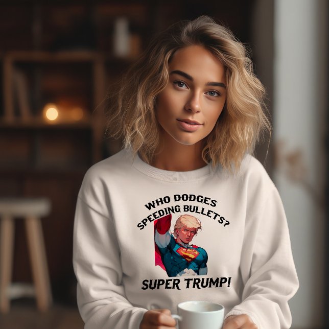 Sweatshirt Super Trump (Créateur téléchargé)