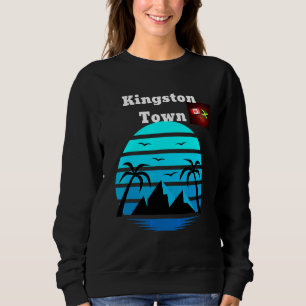 Sweatshirt Superbe destination de vacances Kingston Town Jama