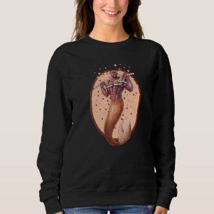Sweatshirt Superbe Fierté Transgenre Lgbtq+ Homme Sirène M