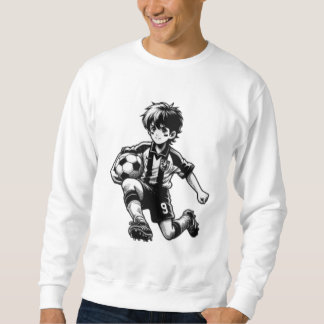 Sweatshirt Superbe Sweat-shirt de joueur de football anime