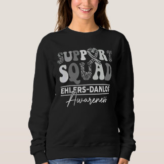 Sweatshirt Support Squad Sunflower Hair Ehlers Danlos Awarene