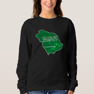 Sweatshirt Supporter de football d'Arabie saoudite visiteur a