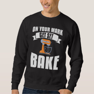 Sweatshirt Sur Votre Marque Se Déposer Bake Baking