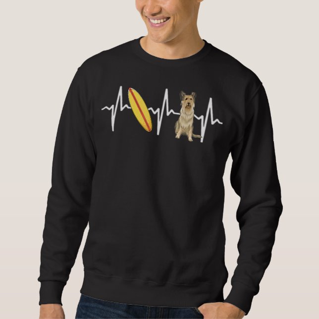 Sweatshirt Surf Berger Picard Heartbeat Chig (Devant)