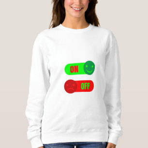 Sweatshirt Survêtement à capuche pour femmes avec émoji d'hum