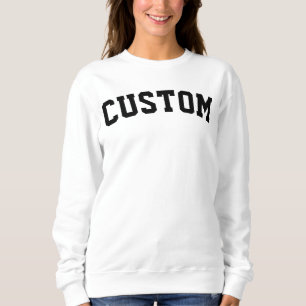 Sweatshirt Survêtement personnalisé avec lettre de l'universi