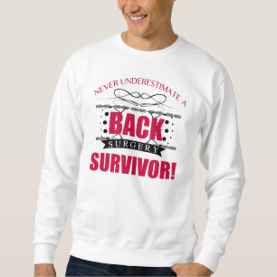 Sweatshirt Survivant de la chirurgie du dos