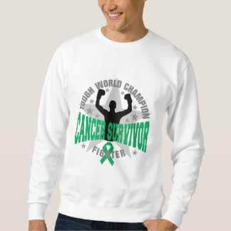 Sweatshirt Survivant dur de champion du monde de Cancer de