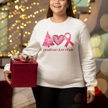 Survivante du cancer du sein, Sweater de Noël laid