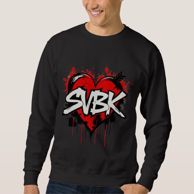 SWEATSHIRT SVBK LOVE - SILVERBCKK TTV OFFICIEL (Devant)