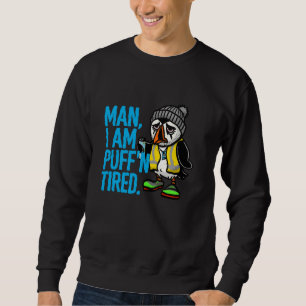 Sweatshirt Swagazon Coworker Puffin Défait Homme Je Suis Puff