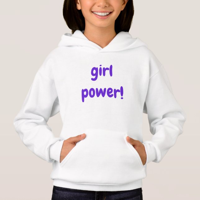 Sweatshirt Sweat - shirt à capuche de Girl Power G (Devant)