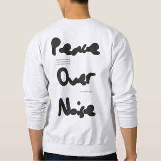 Sweatshirt Sweat-shirt à capuche graphique Peace of Noise pou