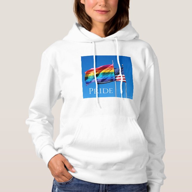 sweatshirt Sweat - shirt à capuche "Pride" Ladies (Devant)