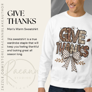 Sweatshirt Sweat-shirt chaud "Rendez grâce" pour hommes