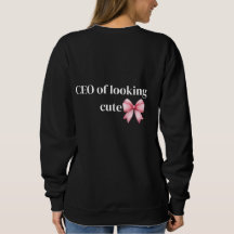 Sweat-shirt Coquette Obsédé Elf - Graphique Esthét