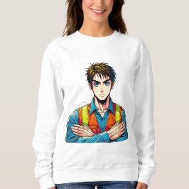 Sweatshirt Sweat-shirt féminin avec un professionnel de la sé