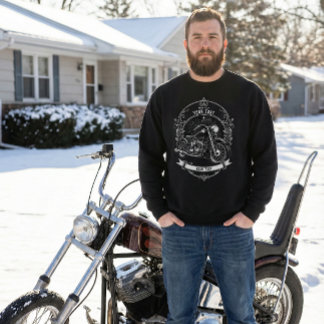 Sweatshirt Sweat-shirt personnalisé d'hiver pour motard