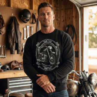 Sweatshirt Sweat-shirt personnalisé d'hiver pour motard Cadea