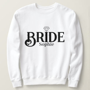 Sweatshirt Sweat-shirt personnalisé Nom de la mariée 2023