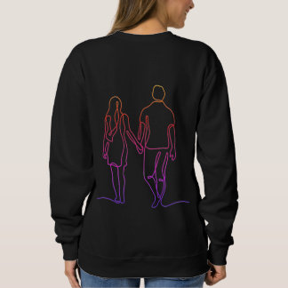 Sweatshirt Sweat-shirt personnalisé pour couple