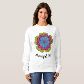 Sweatshirt Sweat-shirt pour femmes avec graphique floral pers