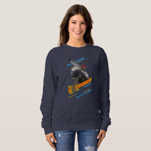 Sweatshirt Sweat-shirt pour femmes   Planche à roulettes de s