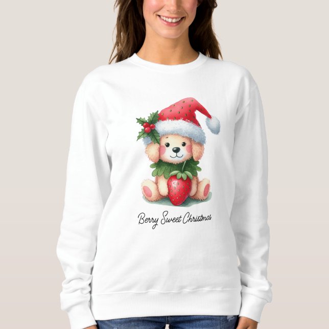Sweatshirt Sweet de Noël Berry Sweet (Devant)
